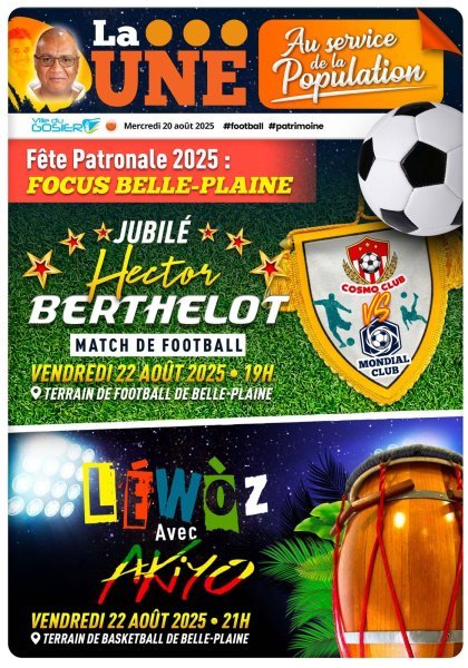 Fête patronale : focus sur Belle-Plaine