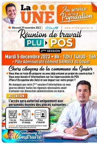 Réunion de travail PLU > POS