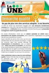 Démarche qualité : Un pas de plus vers des services adaptés à vos besoins !