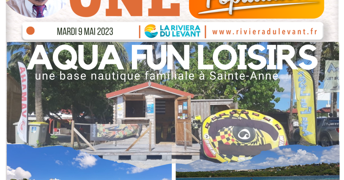 Aqua Fun Loisirs une base nautique familiale à SainteAnne
