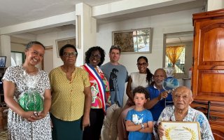 Un bel hommage à Paul Prosper Théodule Malicieux pour ses 102 ans